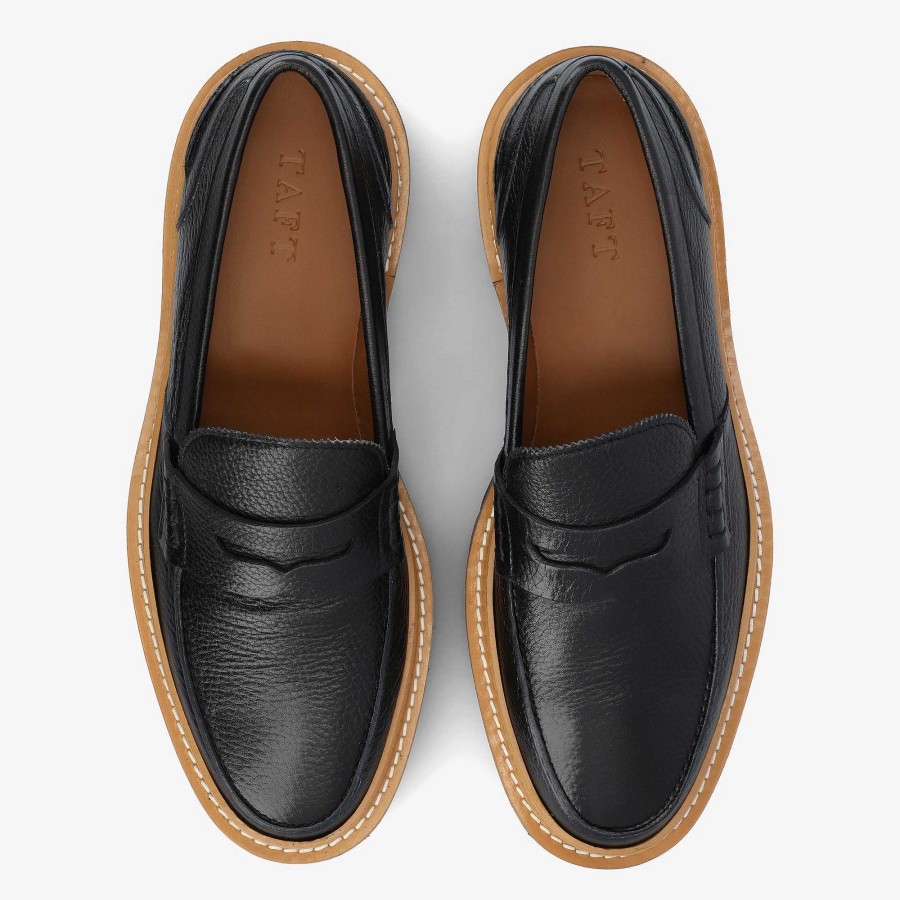 Loafers|Shoes TAFT | The Country Loafer - Black Designer Loafer | Taft