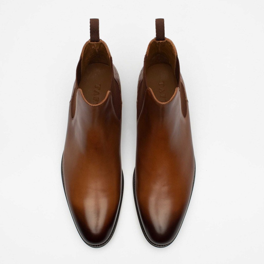 Chelsea Boots|Boots TAFT | The Hiro Boot In Honey - Men'S Leather Chelsea Boots | Taft