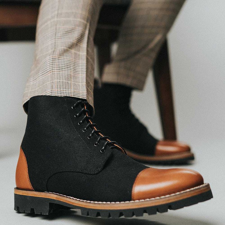 Boots TAFT | The Jack Boot In Industrial - Two Toned Boots | Taft