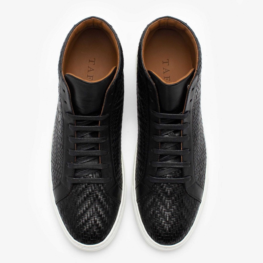 Sneakers TAFT | The Hightop Sneaker In Black Woven | Taft