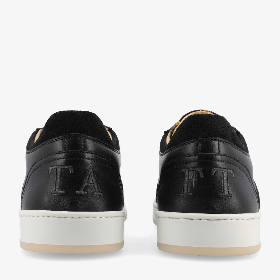 The Rapido Sneaker|Sneakers TAFT | Rapido Low In Eden Noir - Black Leather Sneakers | Taft