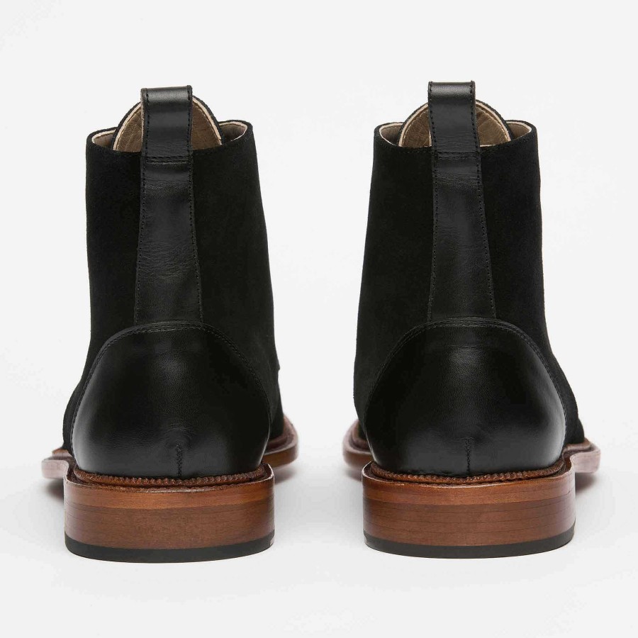 Boots TAFT | The Troy Boot - Black Suede | Taft