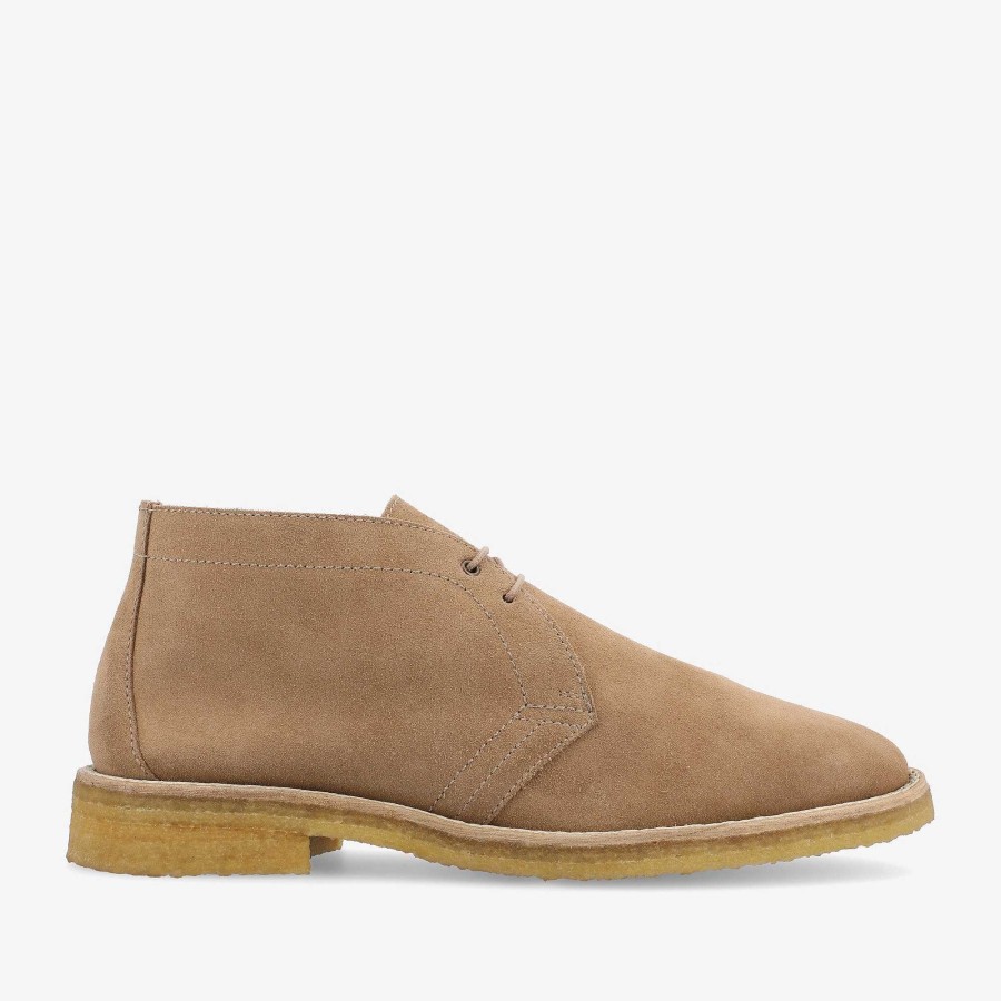 Boots TAFT | The Chukka Boot In Beige - Mens Dress Boots | Taft