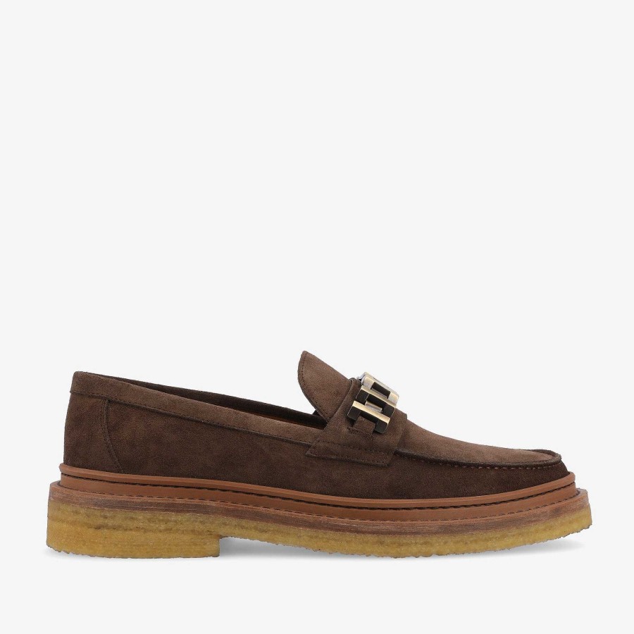 Loafers|Shoes TAFT | The Verona Loafer In Brown - Brown Suede Loafer | Taft