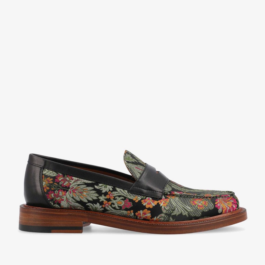 Loafers|Shoes TAFT | The Fitz Loafer In Victoria - Floral Men'S Loafers | Taft