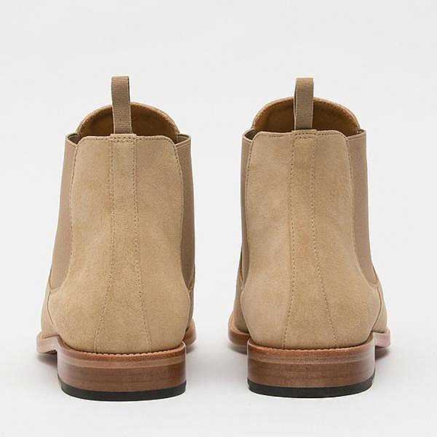 Chelsea Boots|Boots TAFT | The Jude Boot In Tonal - Men'S Beige Chelsea Boot | Taft