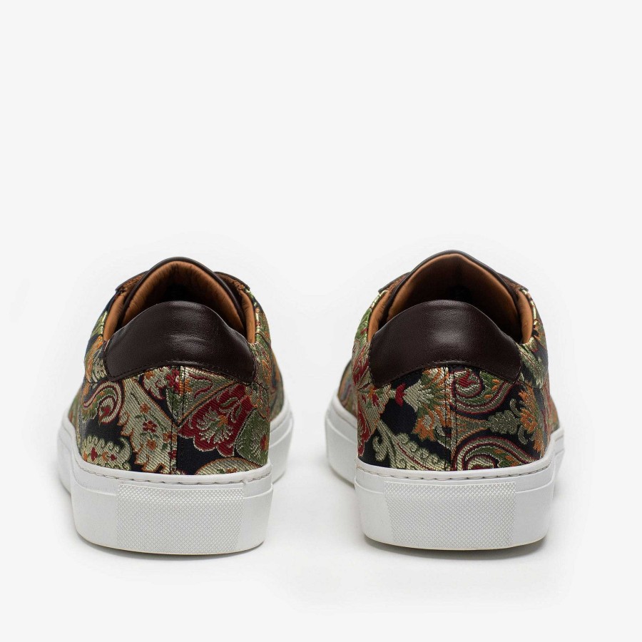 Sneakers TAFT | The Sneaker In Kashmir Multicolor Paisley Fabric | Taft