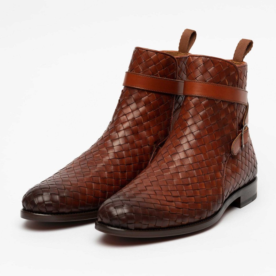 Chelsea Boots|Boots TAFT | The Dylan Boot - Woven Leather Boot | Taft