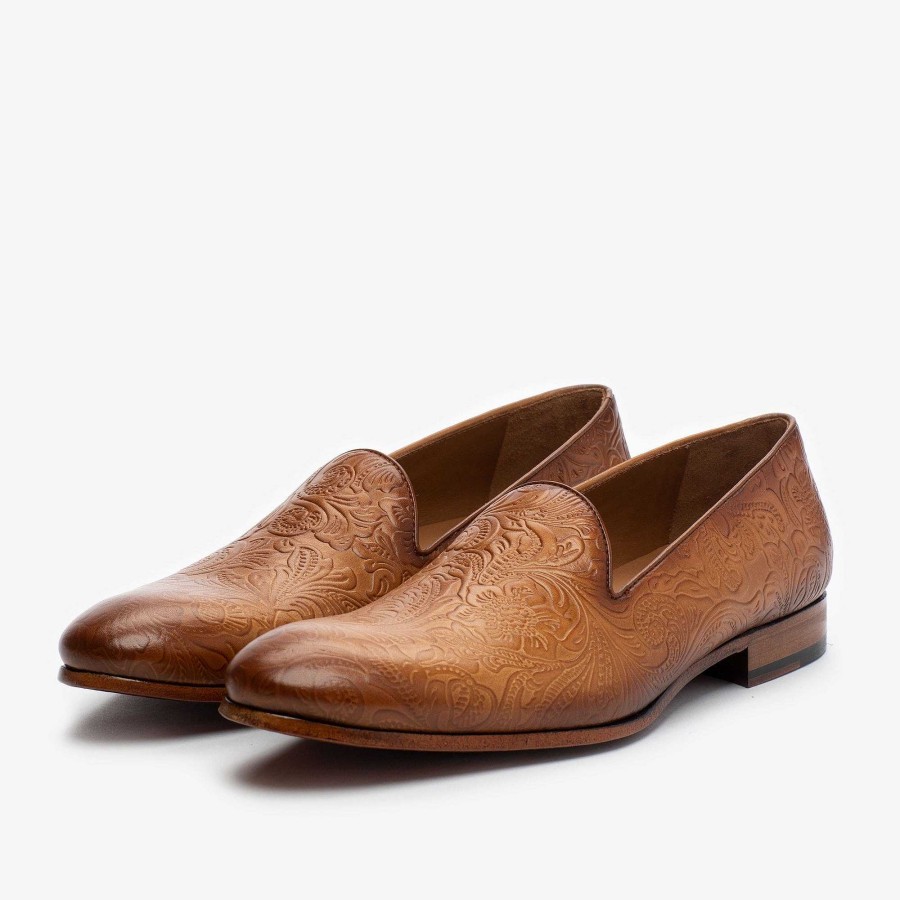 Loafers|Shoes TAFT | The Monaco Loafer In Honey Floral - Dress Loafers | Taft