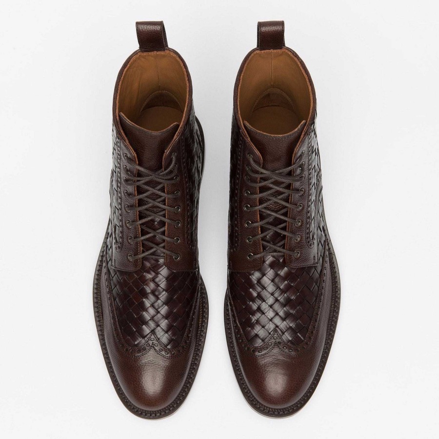 Boots TAFT | The Saint Boot In Espresso Brown - Dress Boot | Taft