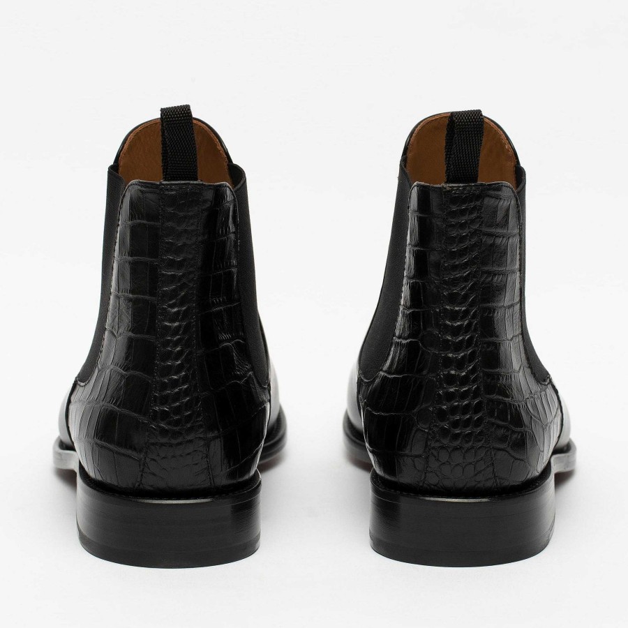 Chelsea Boots|Boots TAFT | The Hiro Boot - Men'S Black Leather Chelsea Boots | Taft