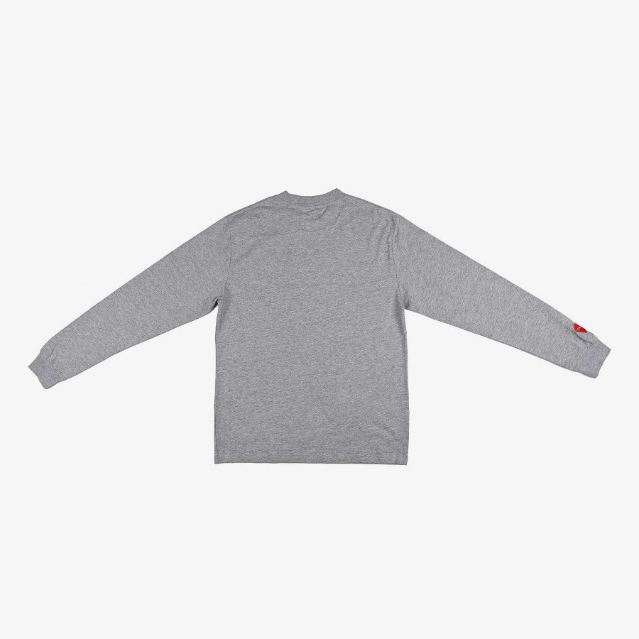 Mental Health Merch TAFT | Take Care Long Sleeve Shirt In Grey