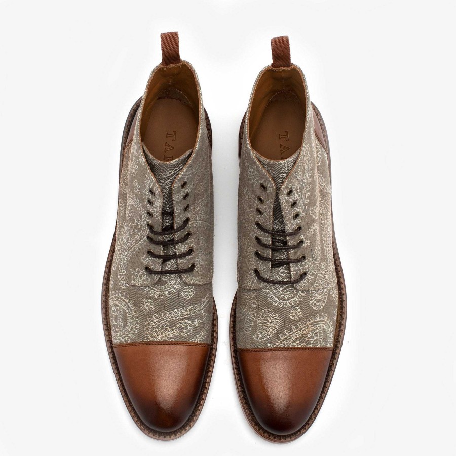 Boots TAFT | The Jack Boot In Taupe Paisley | Taft