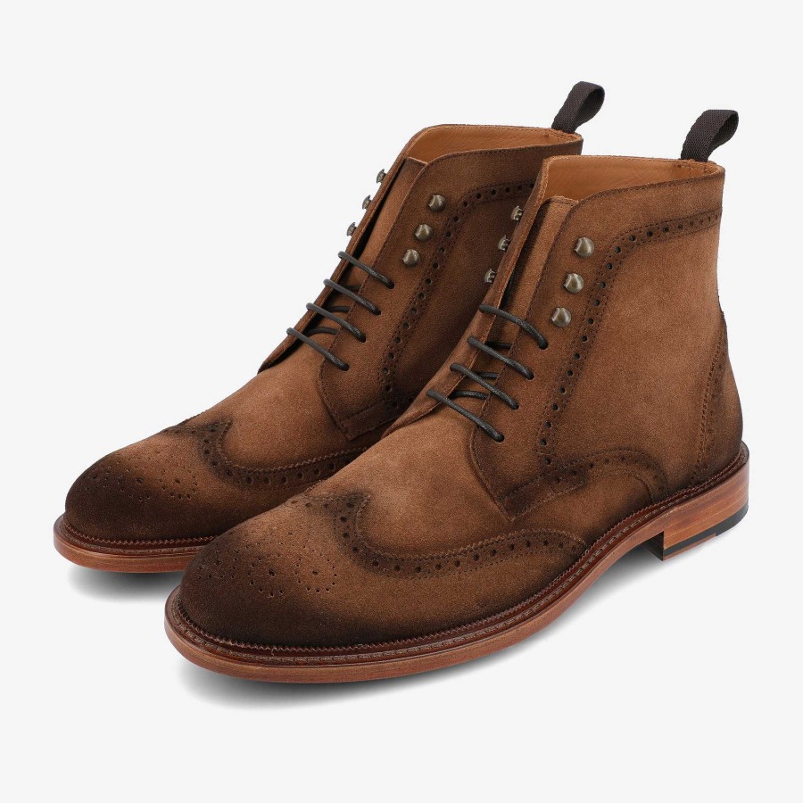 Boots TAFT | The Mack Boot In Brown - Suede Boots | Taft