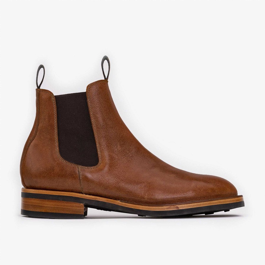 Taft Stitchdown|Chelsea Boots|Boots TAFT | The Legion Boot In Nutmeg - Kudu Leather | Taft