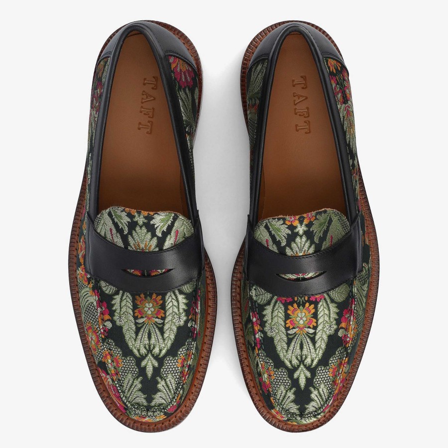 Loafers|Shoes TAFT | The Fitz Loafer In Victoria - Floral Men'S Loafers | Taft