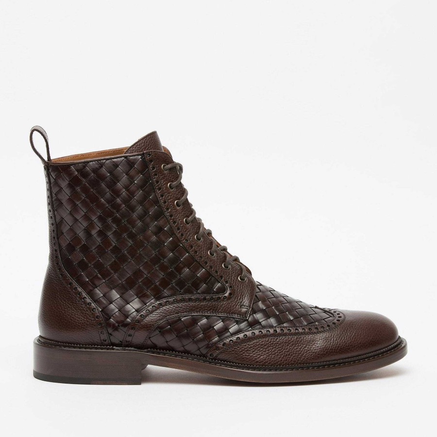 Boots TAFT | The Saint Boot In Espresso Brown - Dress Boot | Taft